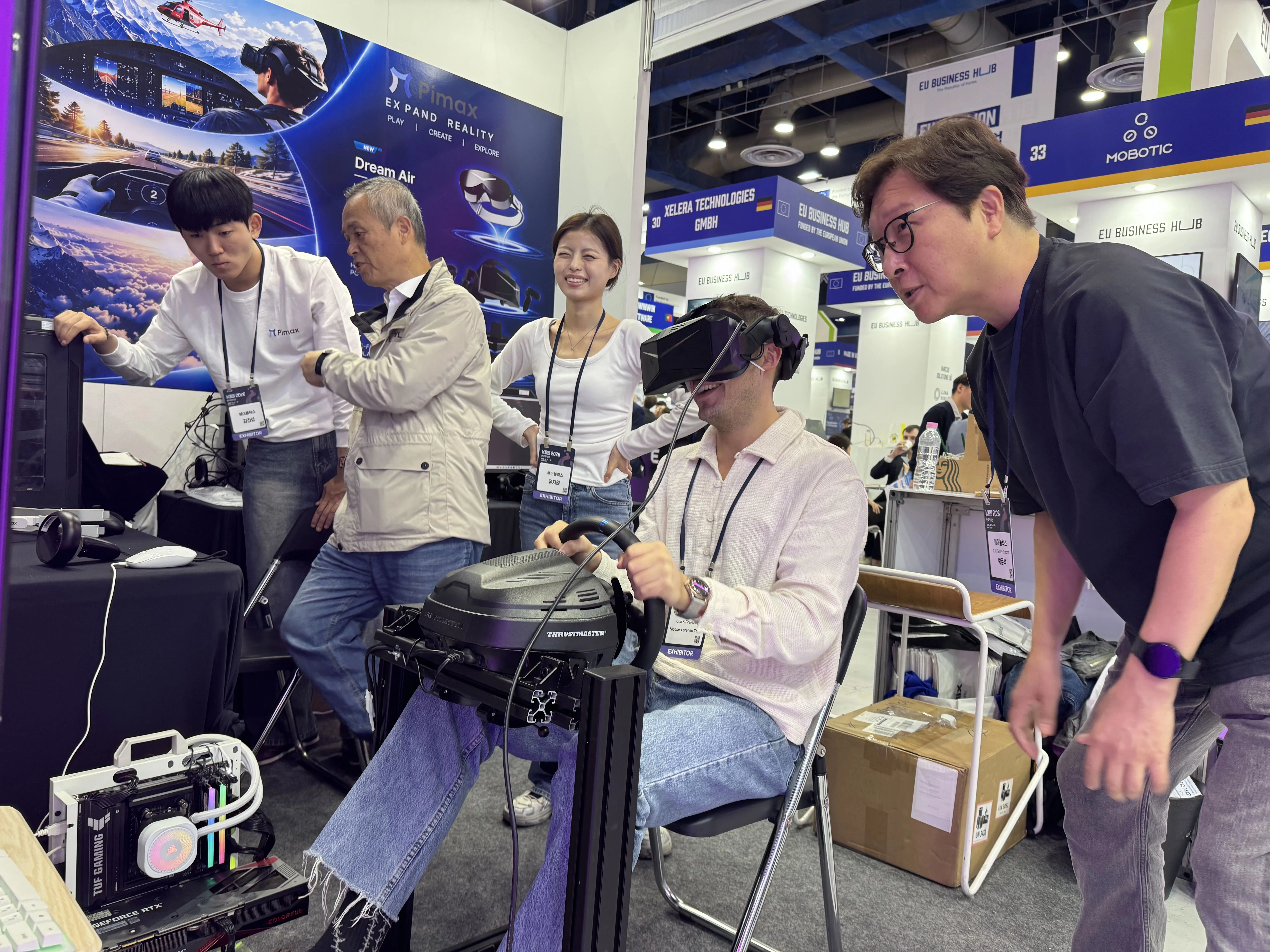 Pimax and Wavelix at KES 2026 in Seoul